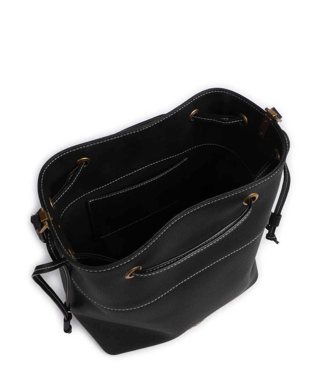 Pinko Secchiello Mini Bucket bag nero/antique gold