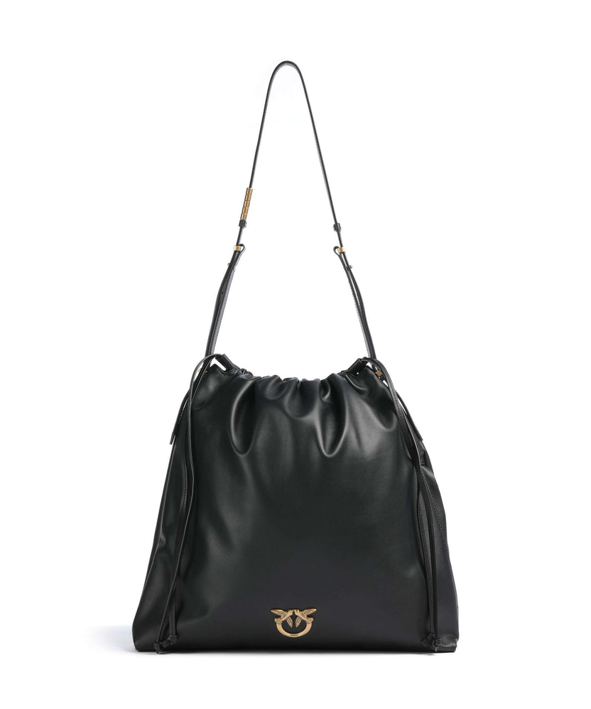 Pinko Extra Slouchy Bucket bag nero/antique gold