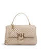 Pinko Love Lady Puff Big Handtasche beige/grigio fumo/antique gold