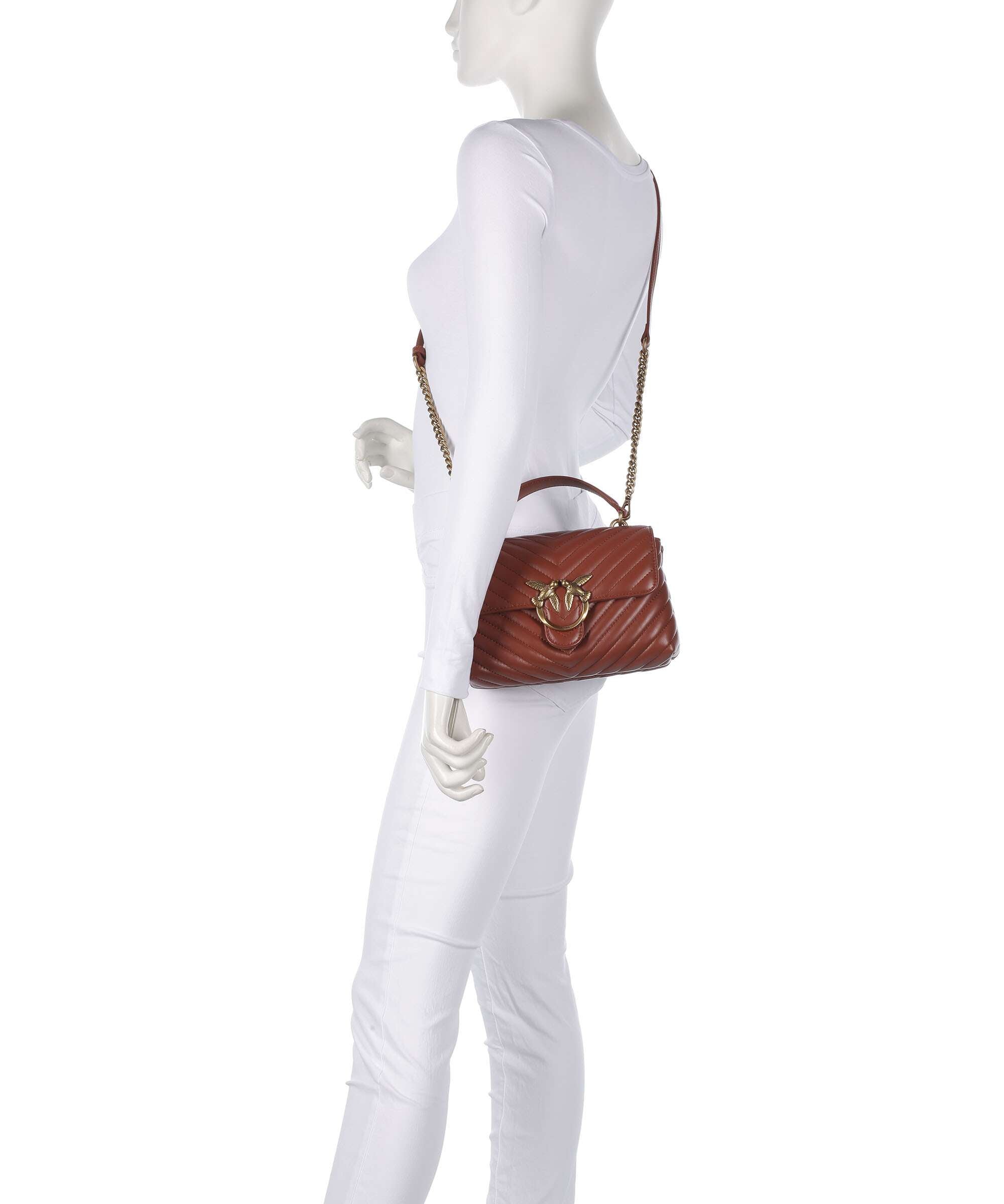 Pinko Love Lady Puff Mini Handbag arabo/antique gold