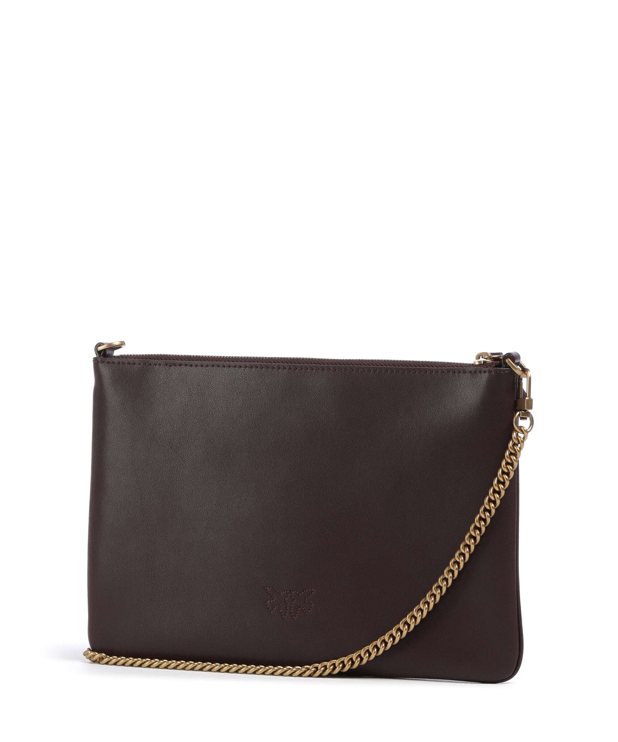 Pinko Flat Classic Crossbody bag uva di catawba/antique gold