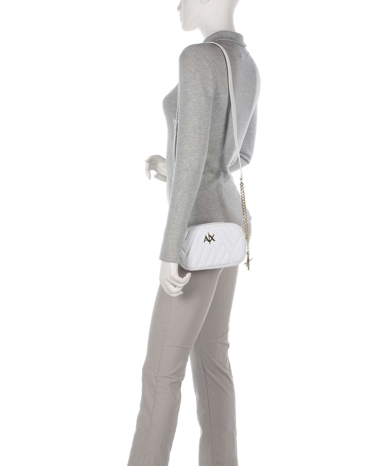 Armani Exchange Crossbody bag optical white