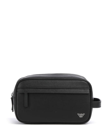 Emporio Armani Business Regenerated Kulturbeutel black