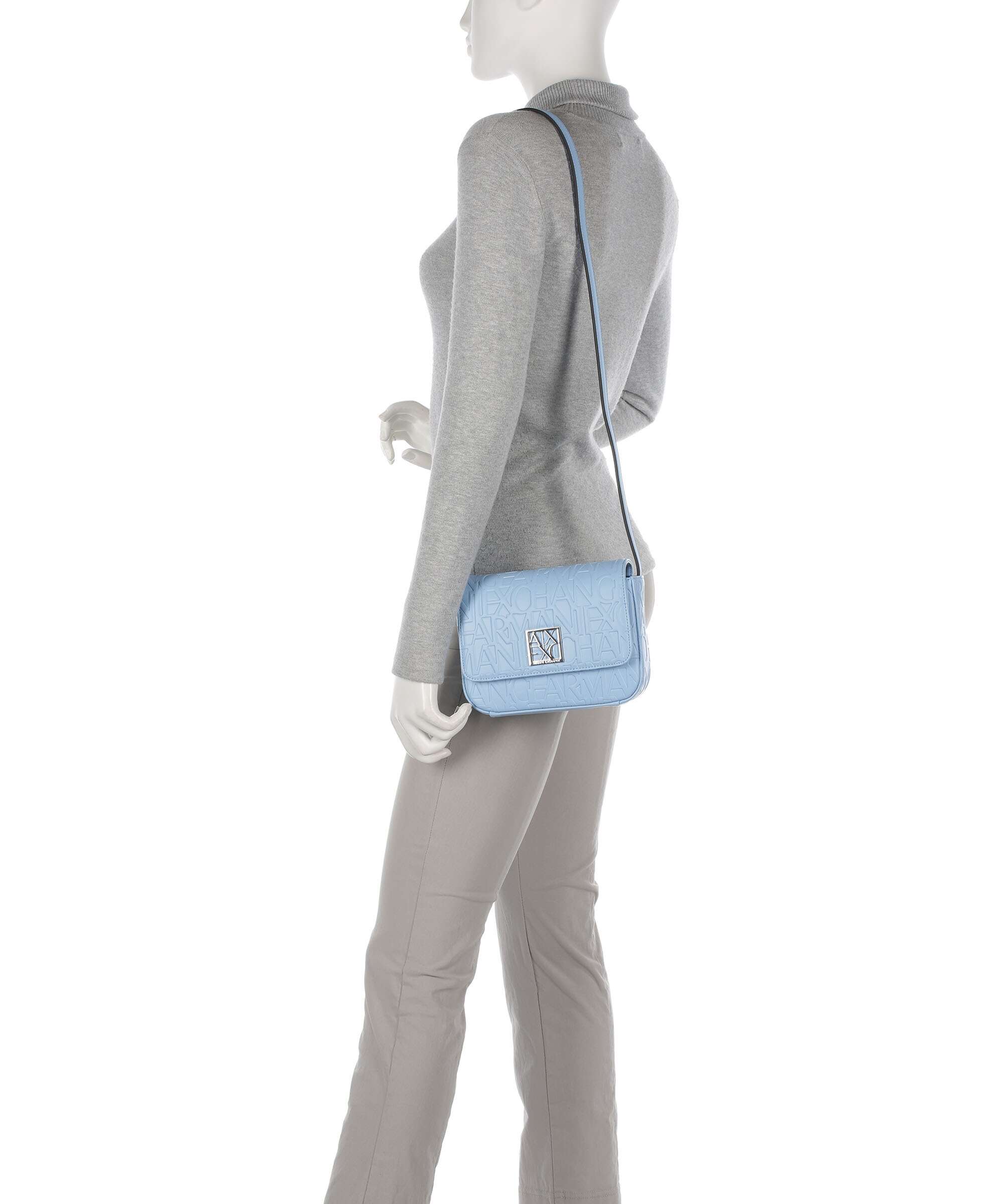 Armani Exchange Liz M Crossbody bag blue river