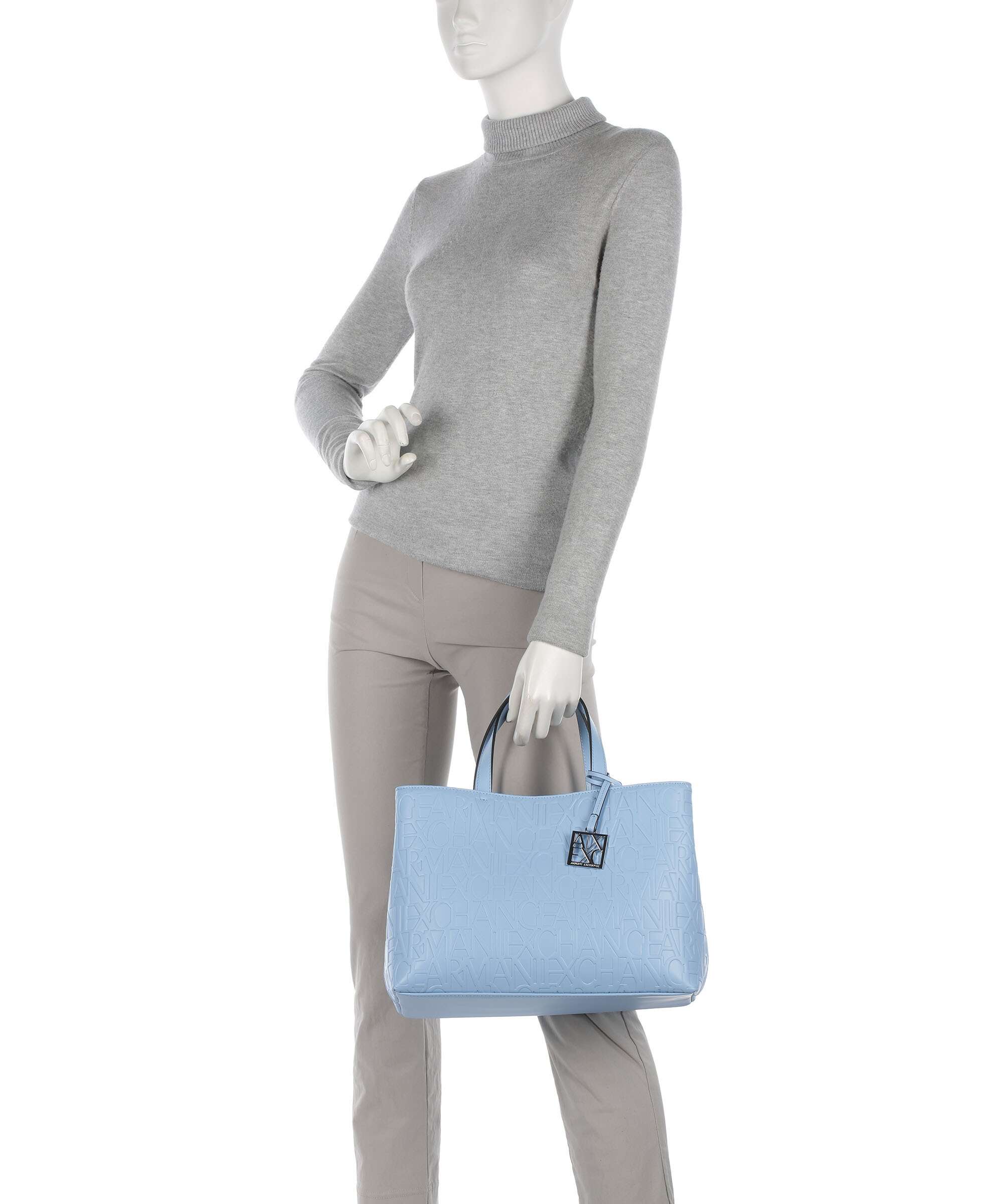 Armani Exchange Liz M Handbag blue river