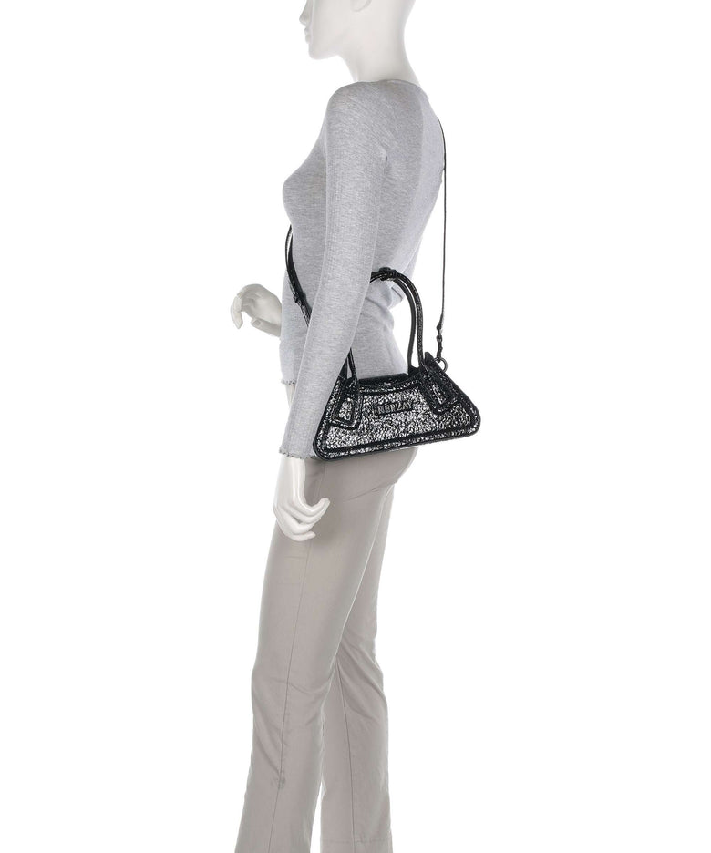 Replay Shoulder bag shiny black