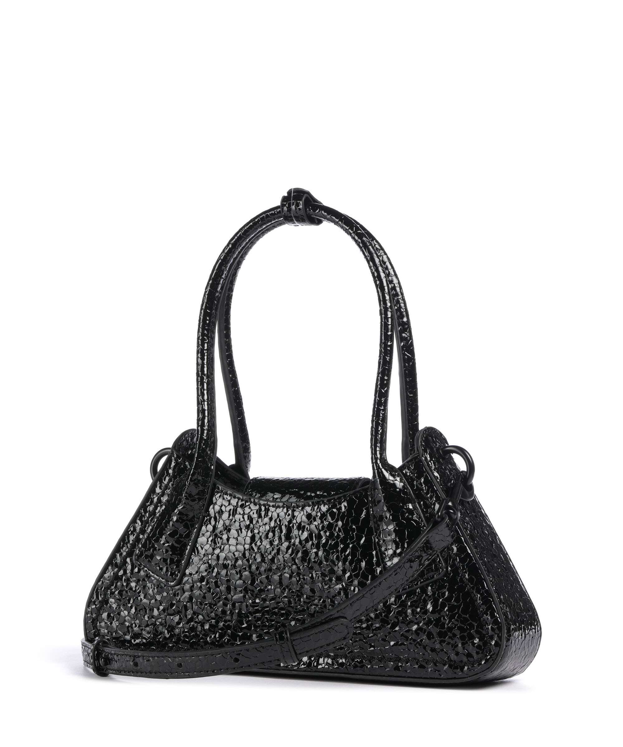 Replay Shoulder bag shiny black