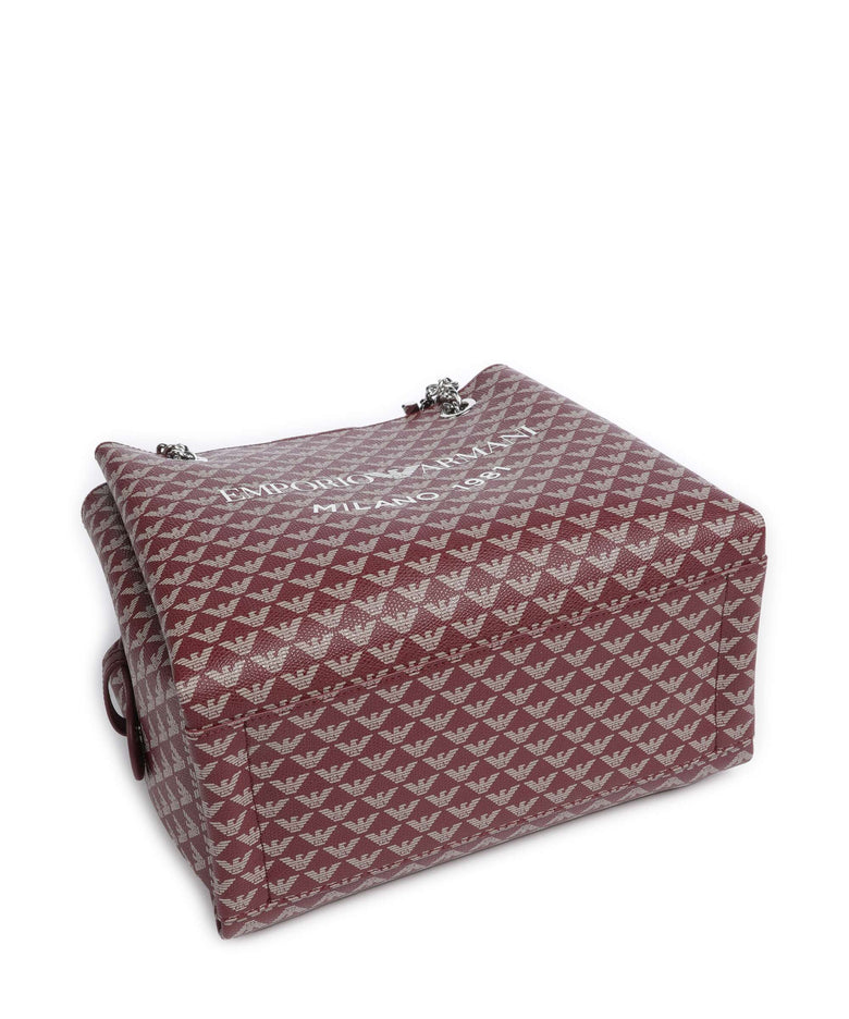 Emporio Armani Annie Handbag vinaccia/ecru/bianco/grape marc/white
