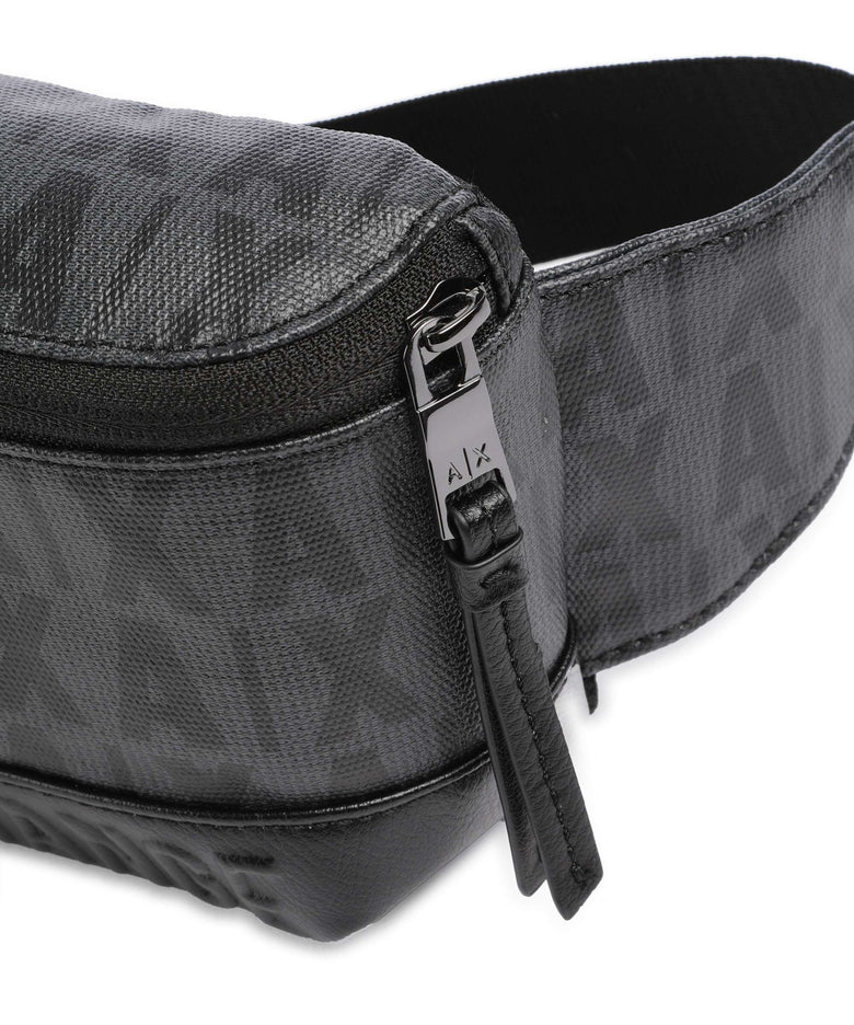 Armani Exchange Fanny pack asphalt black