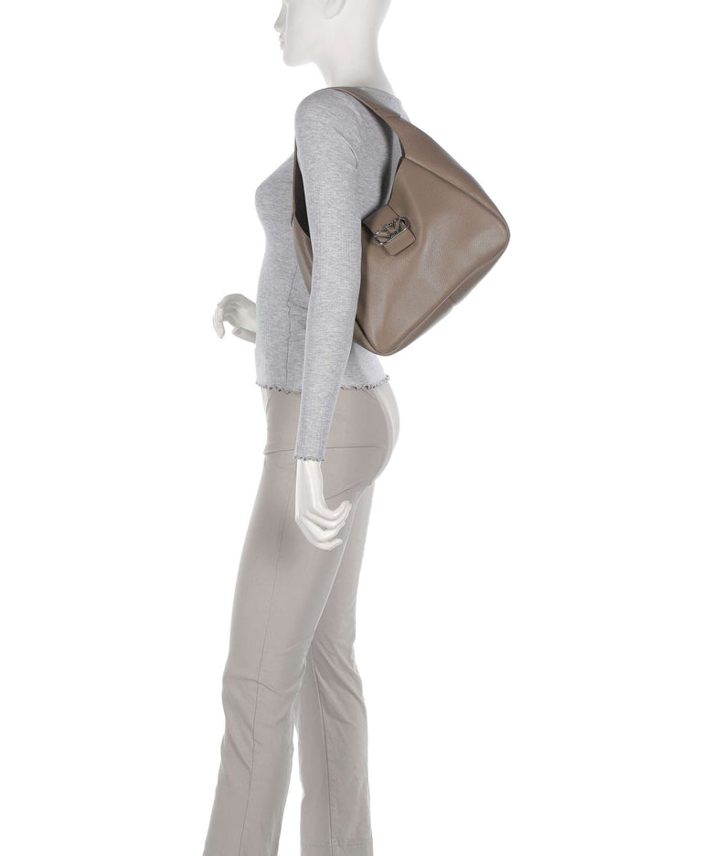 Emporio Armani Mary-O Hobo bag taupe