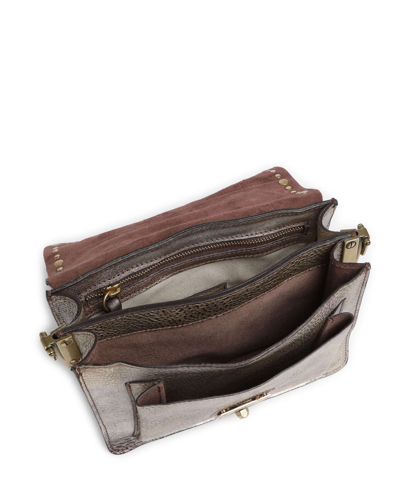 Campomaggi Crossbody bag platinum