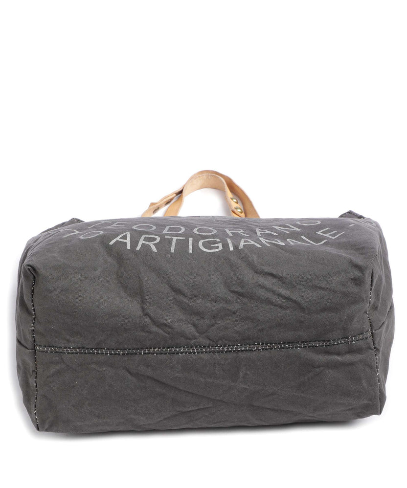 Campomaggi Tote bag grey/natural/silver
