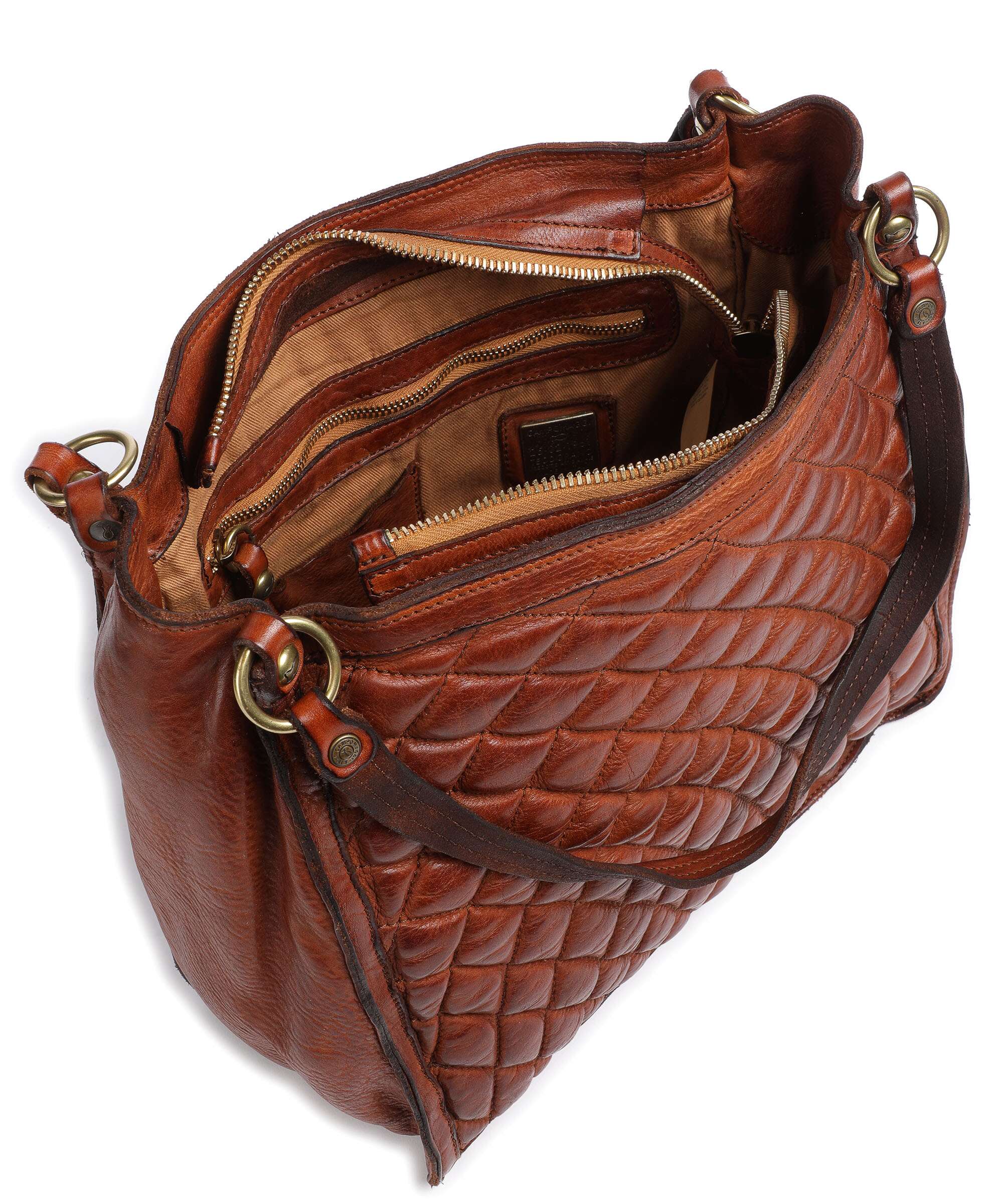Campomaggi Hobo bag cognac