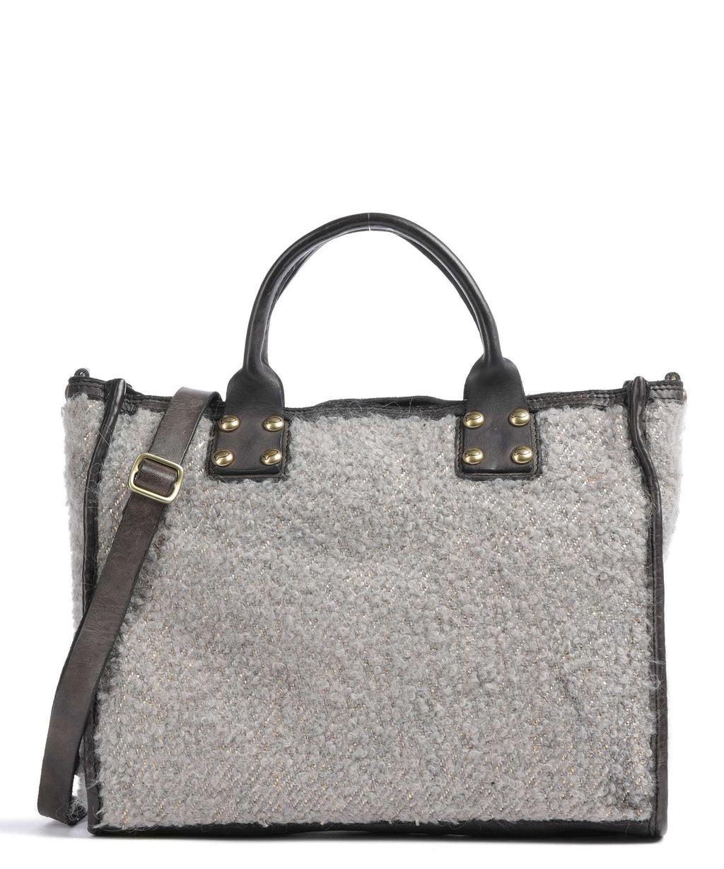 Campomaggi Handbag naturale/oro/grigio