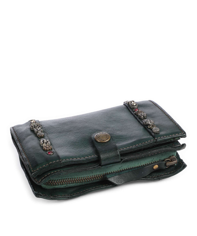 Campomaggi Wallet green bottle