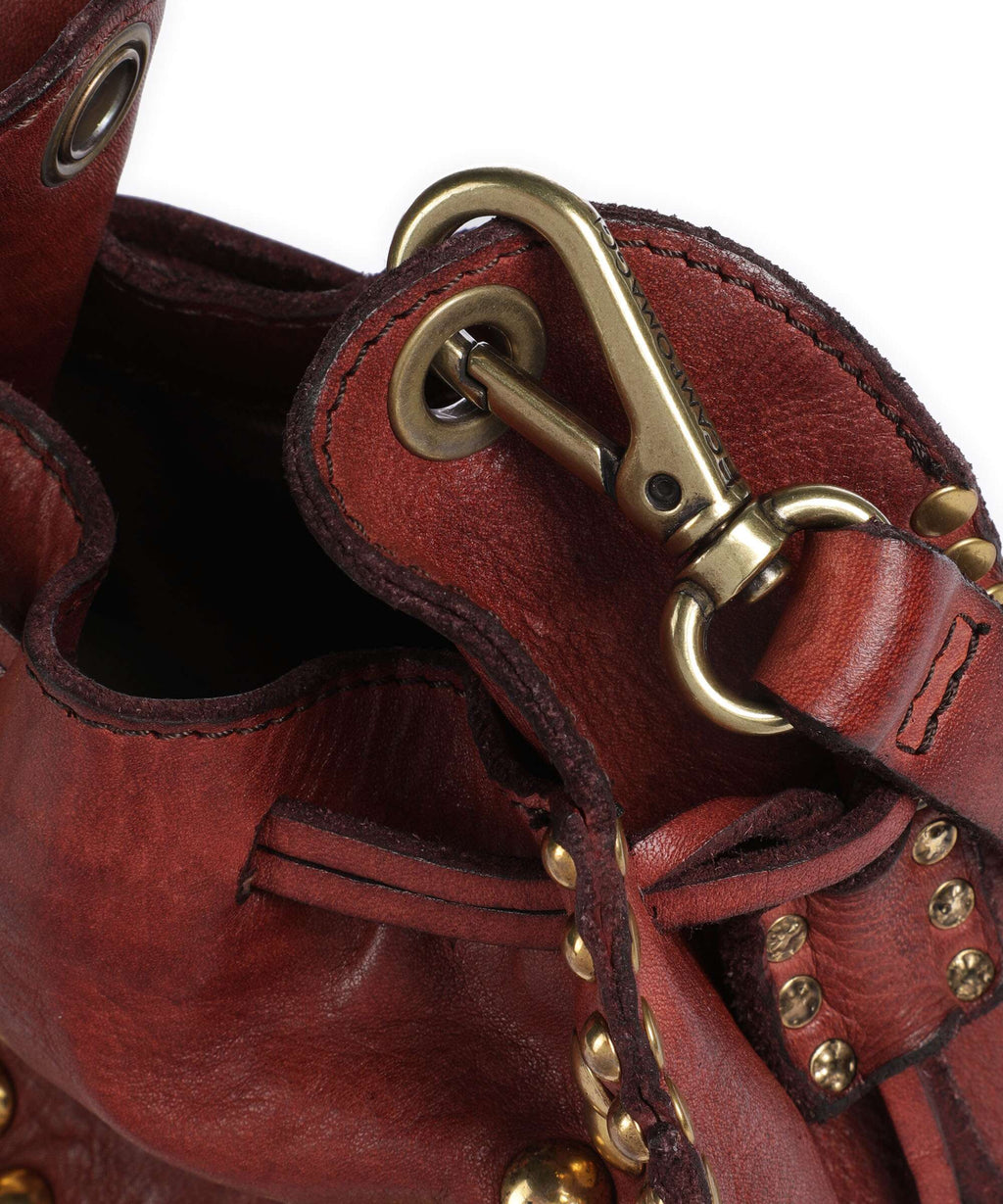 Campomaggi Bucket bag burgundy