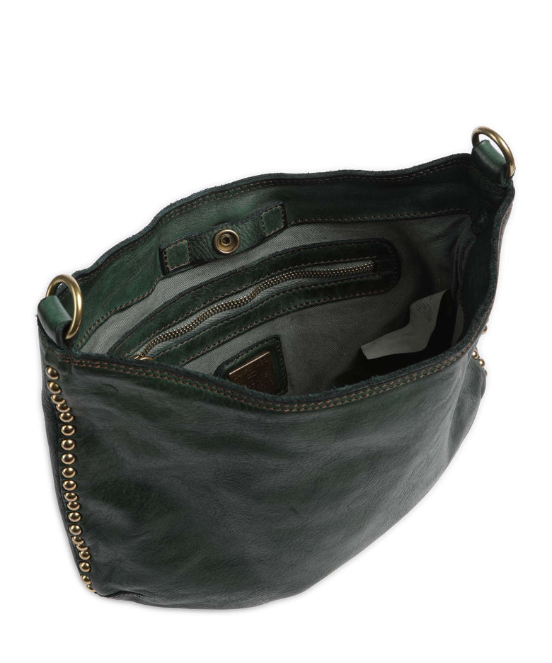 Campomaggi Hobo bag green bottle