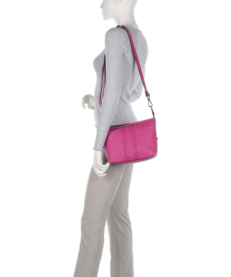 Gabs Stripes Funny Crossbody bag fuxia