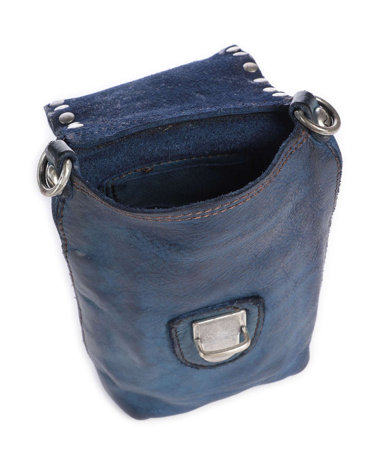 Campomaggi Phone bag sapphire