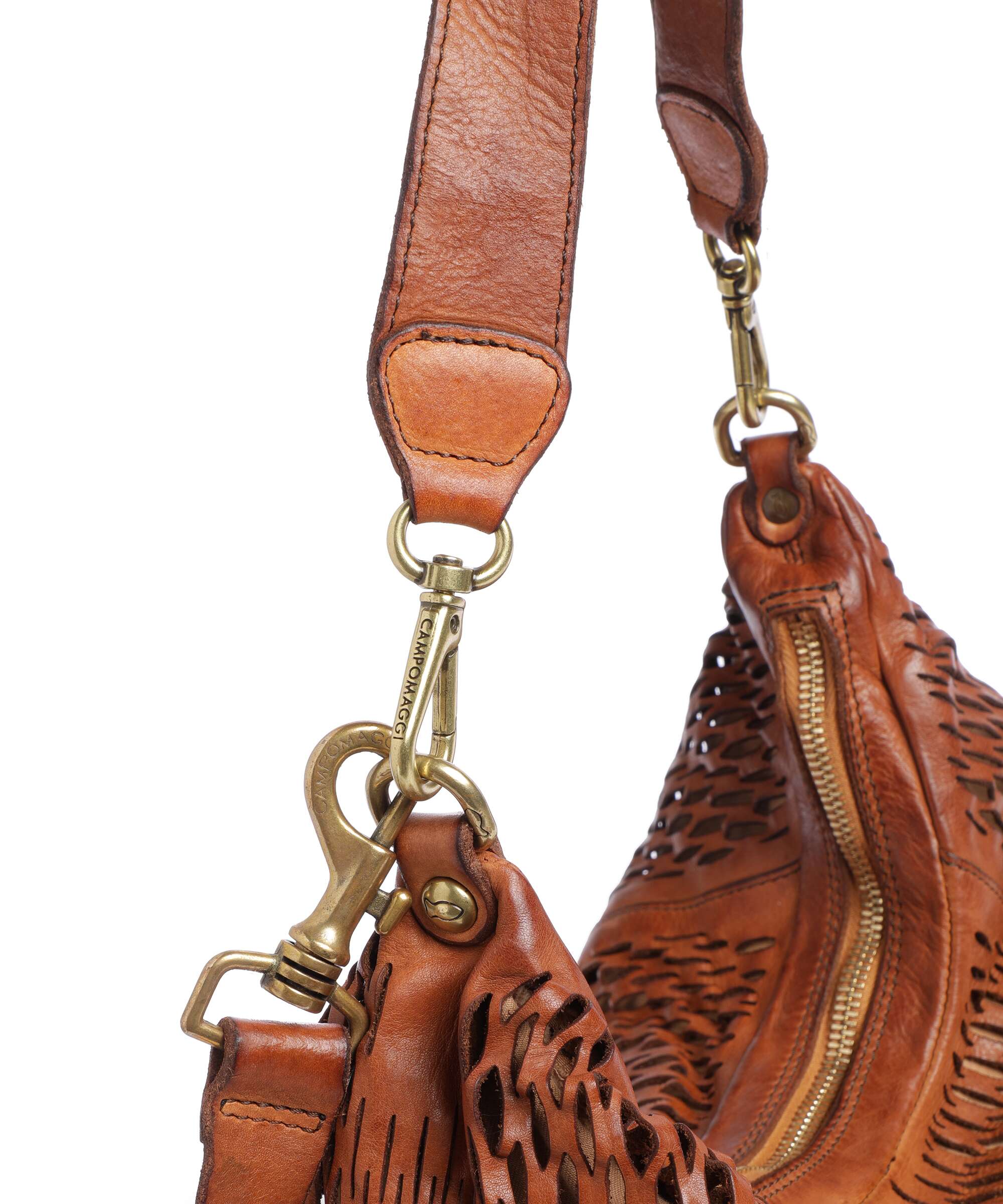 Campomaggi Hobo bag cognac