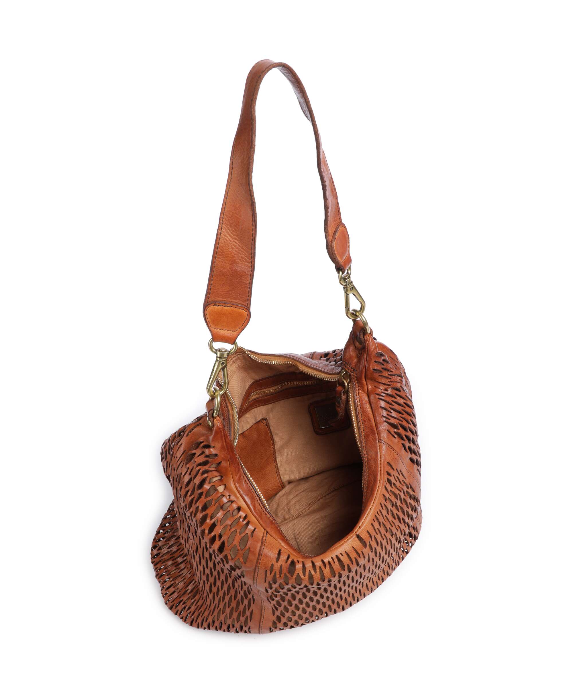 Campomaggi Hobo bag cognac