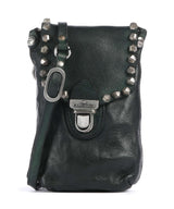 Campomaggi Borsetta porta cellulare green bottle
