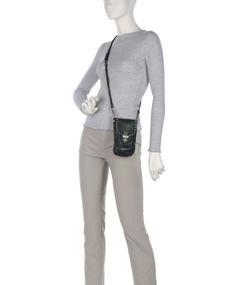 Campomaggi Phone bag green bottle