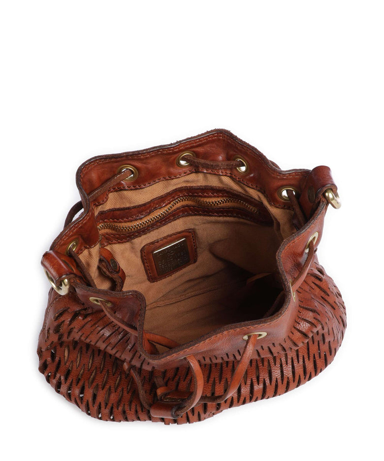 Campomaggi Bucket bag cognac