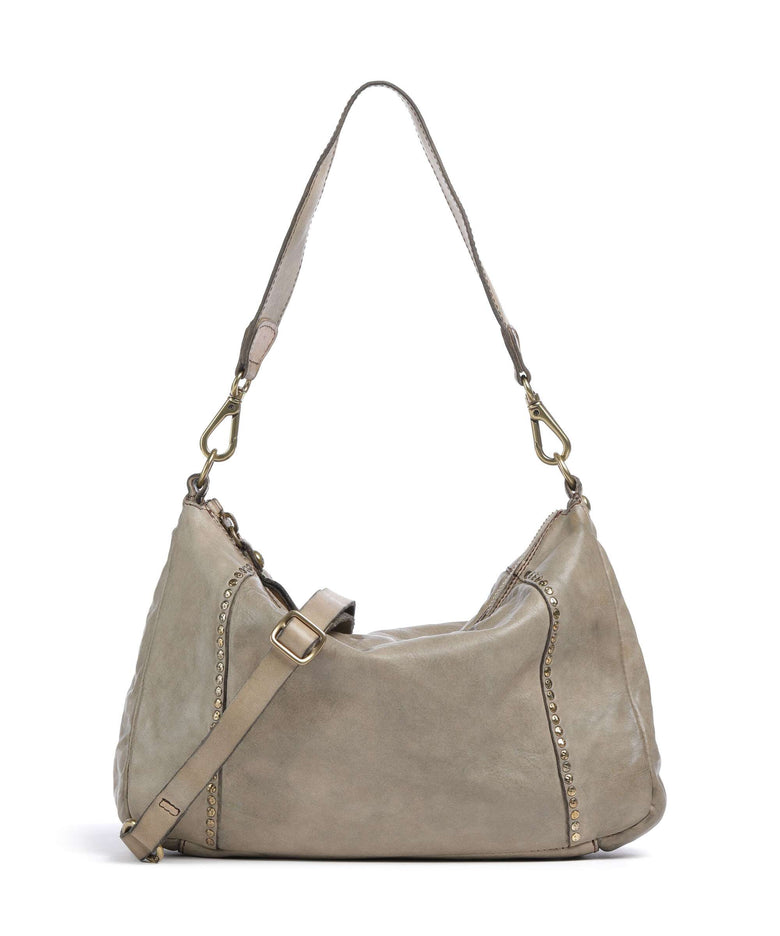 Campomaggi Hobo bag ghiaccio