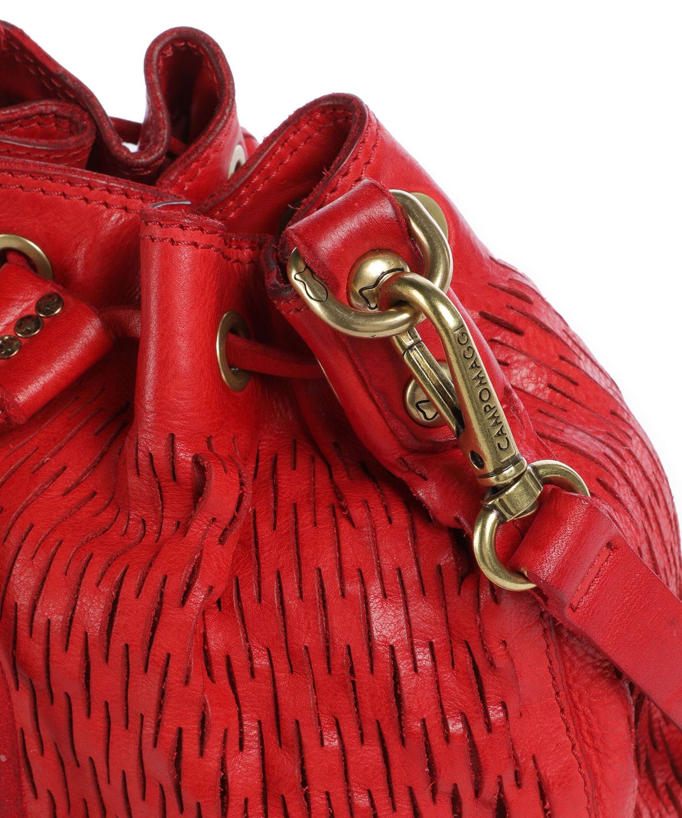Campomaggi Bucket bag rosso