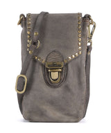 Campomaggi Pochette telephone cemento