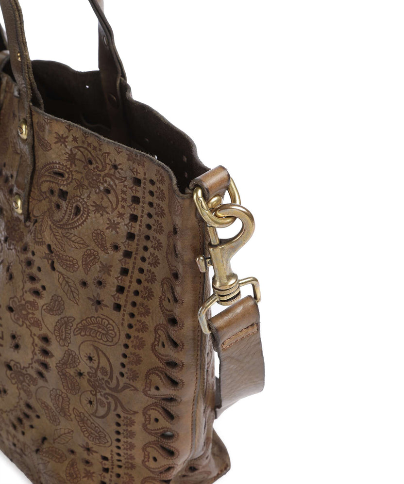 Campomaggi Tote bag verde militare