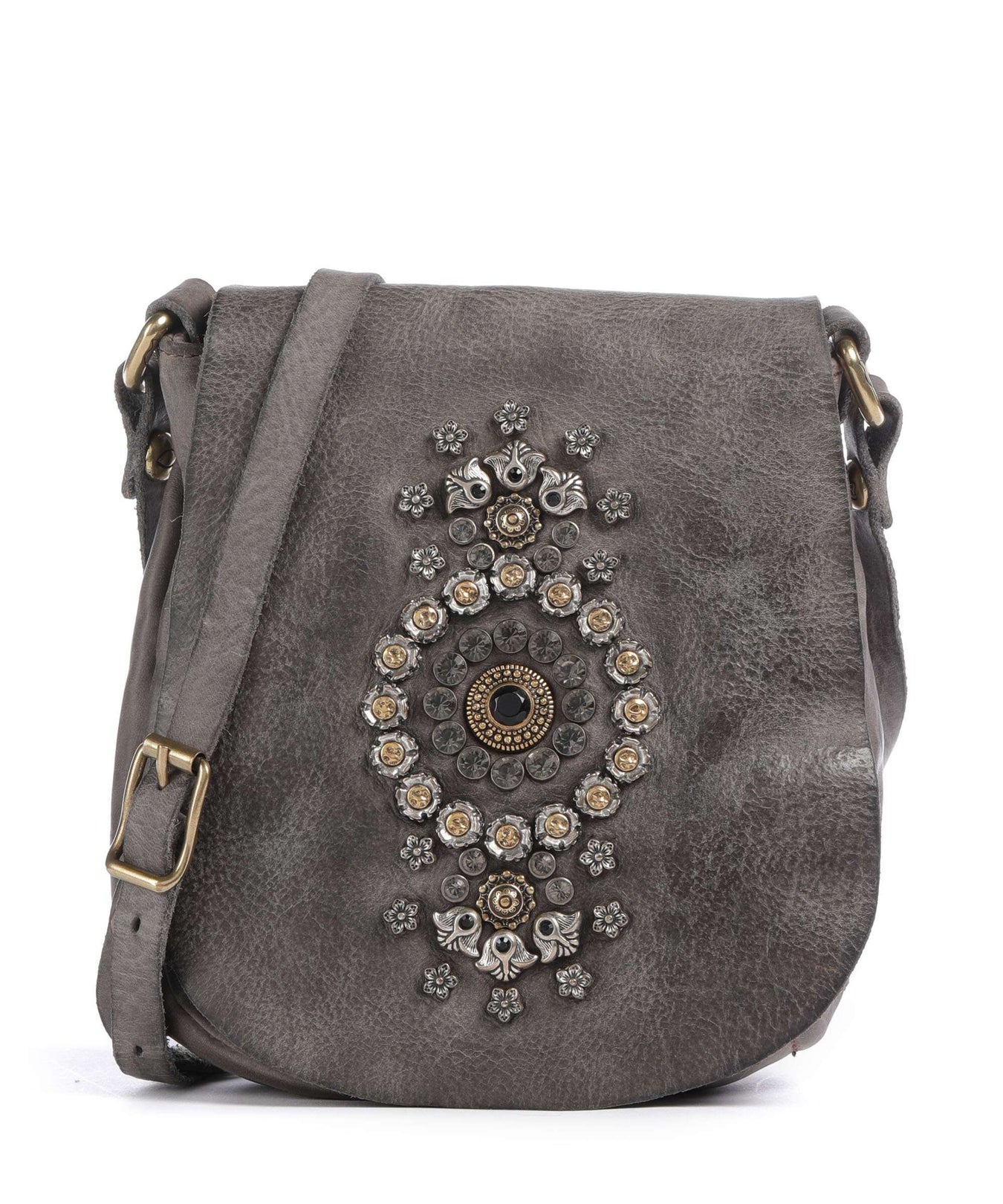 Campomaggi Crossbody bag cemento