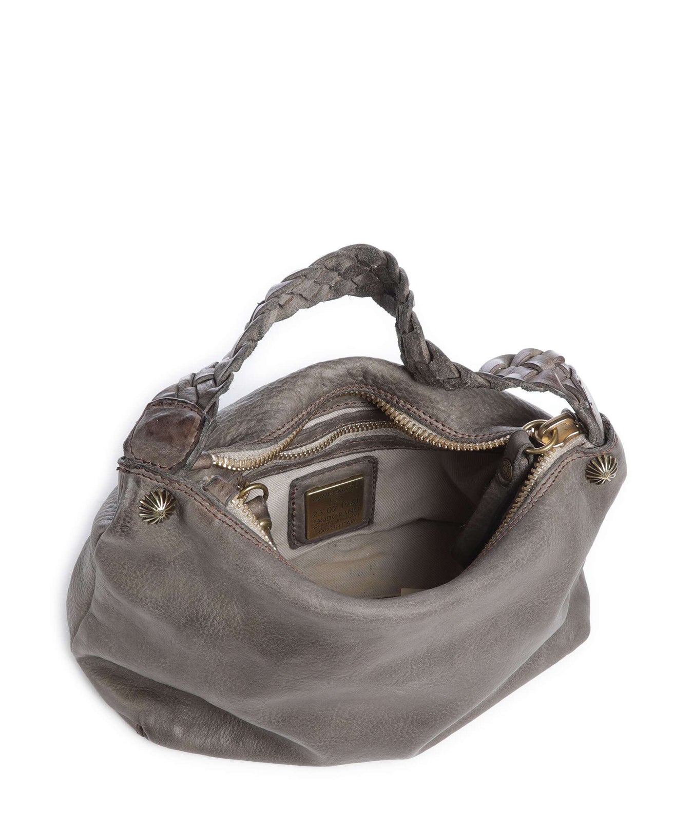 Campomaggi Shoulder bag cemento