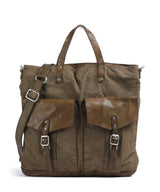 Campomaggi Borsa a zainetto verde militare