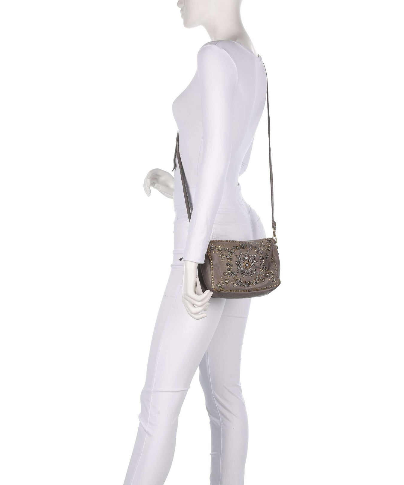 Campomaggi Shoulder bag cemento