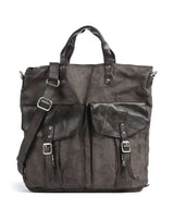 Campomaggi Borsa a zainetto verde militare/grigio