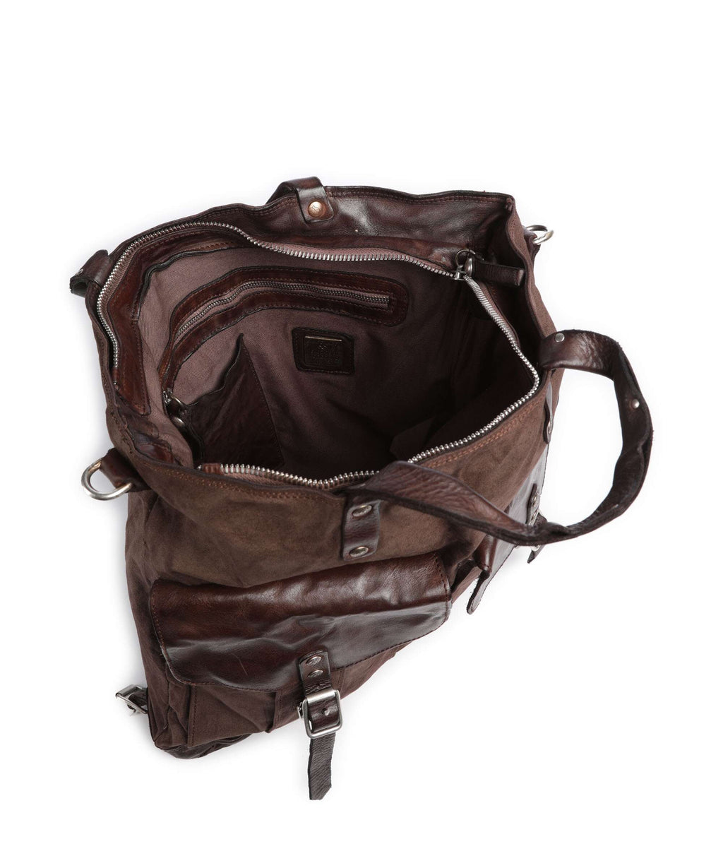 Campomaggi Backpack bag verde militare/moro