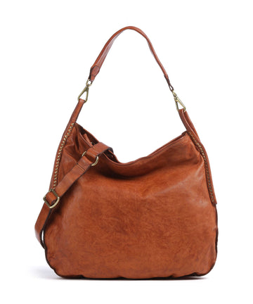 Campomaggi Borsa hobo cognac