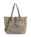 Campomaggi Borsa shopper beige/cement moro