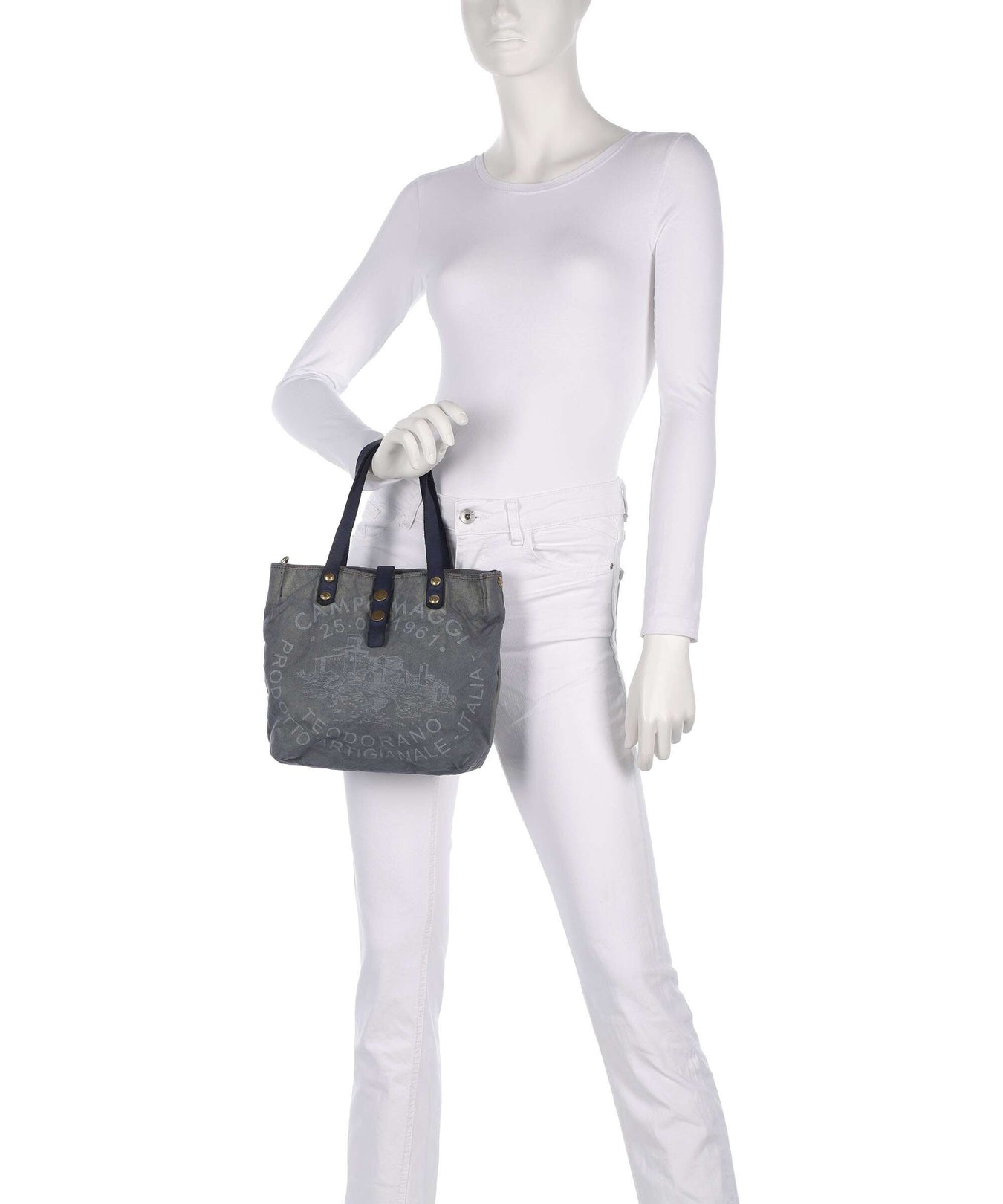 Campomaggi Handbag beige/iris ghiaccio