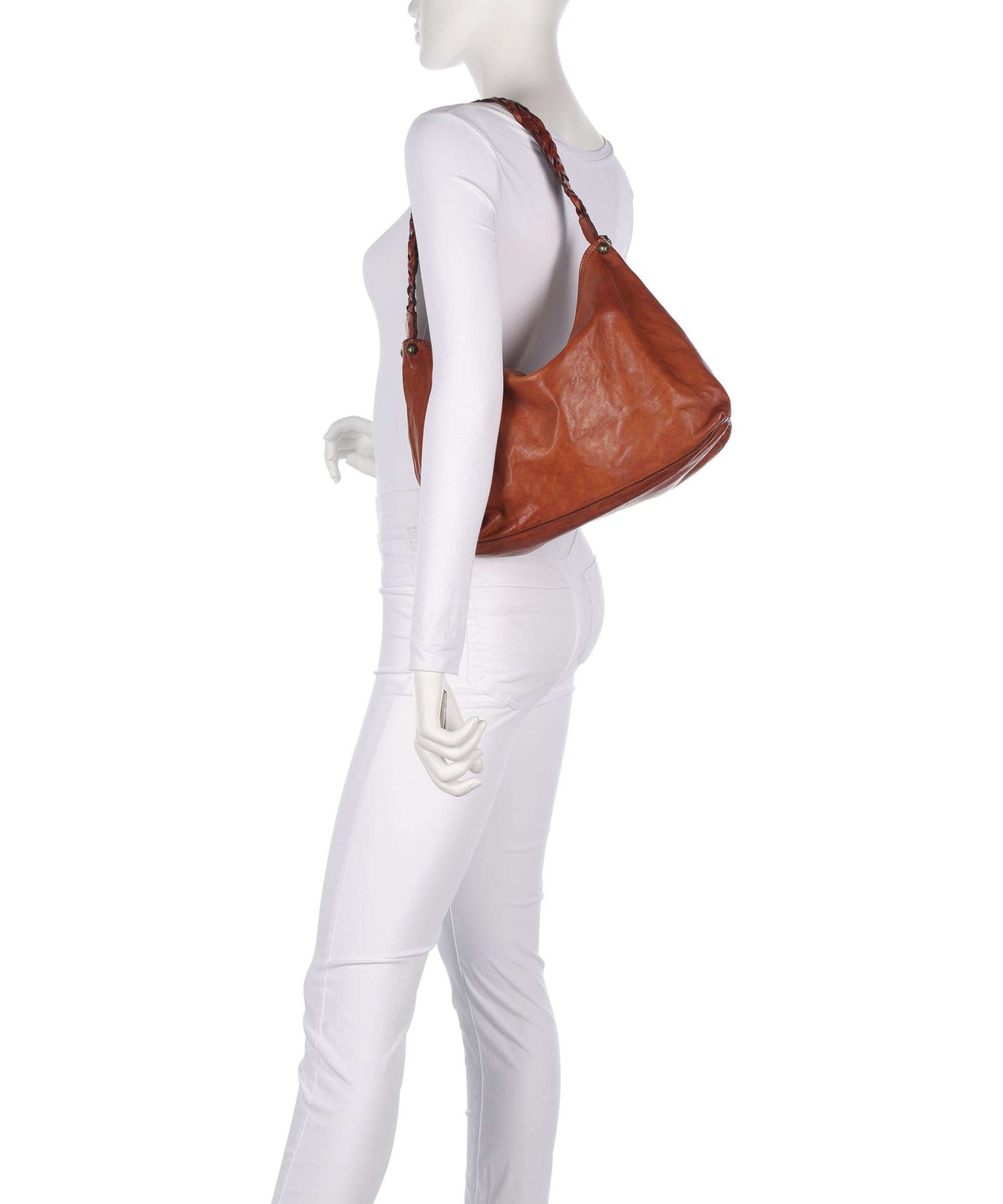 Campomaggi Hobo bag cognac