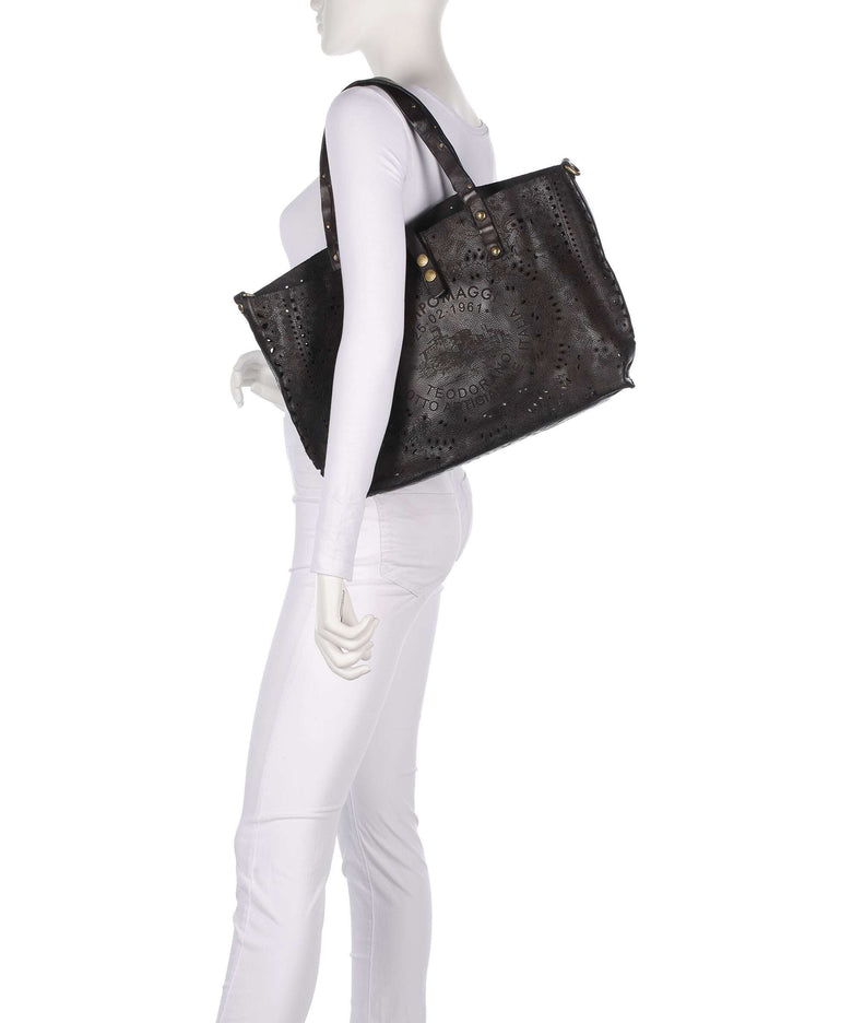 Campomaggi Tote bag grigio