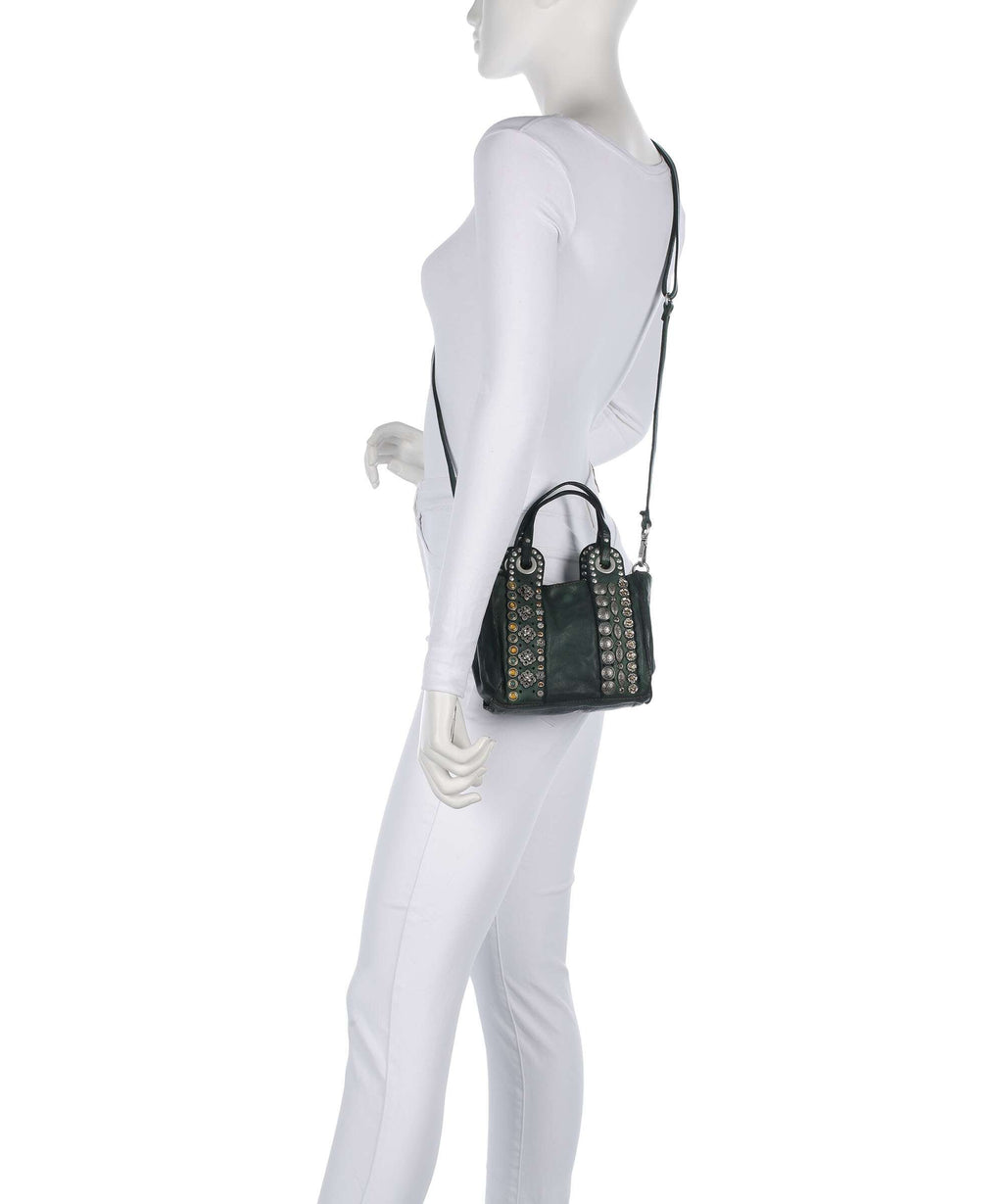Campomaggi Crossbody bag green bottle