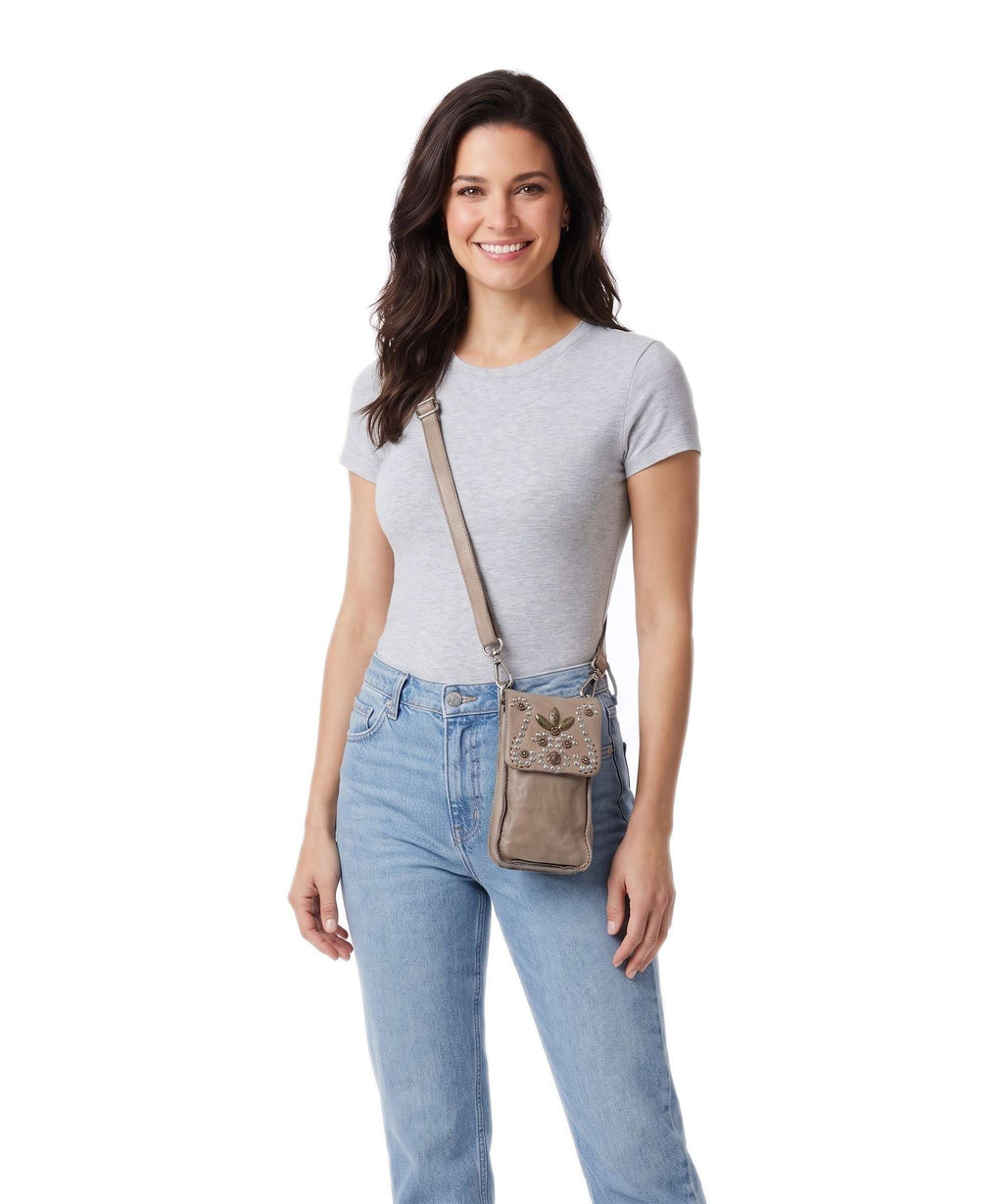 Campomaggi Phone bag ice