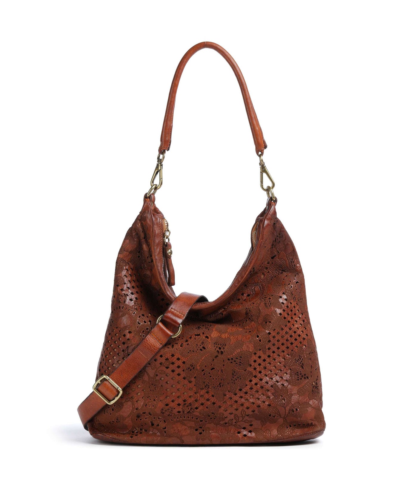 Campomaggi Hobo bag cognac