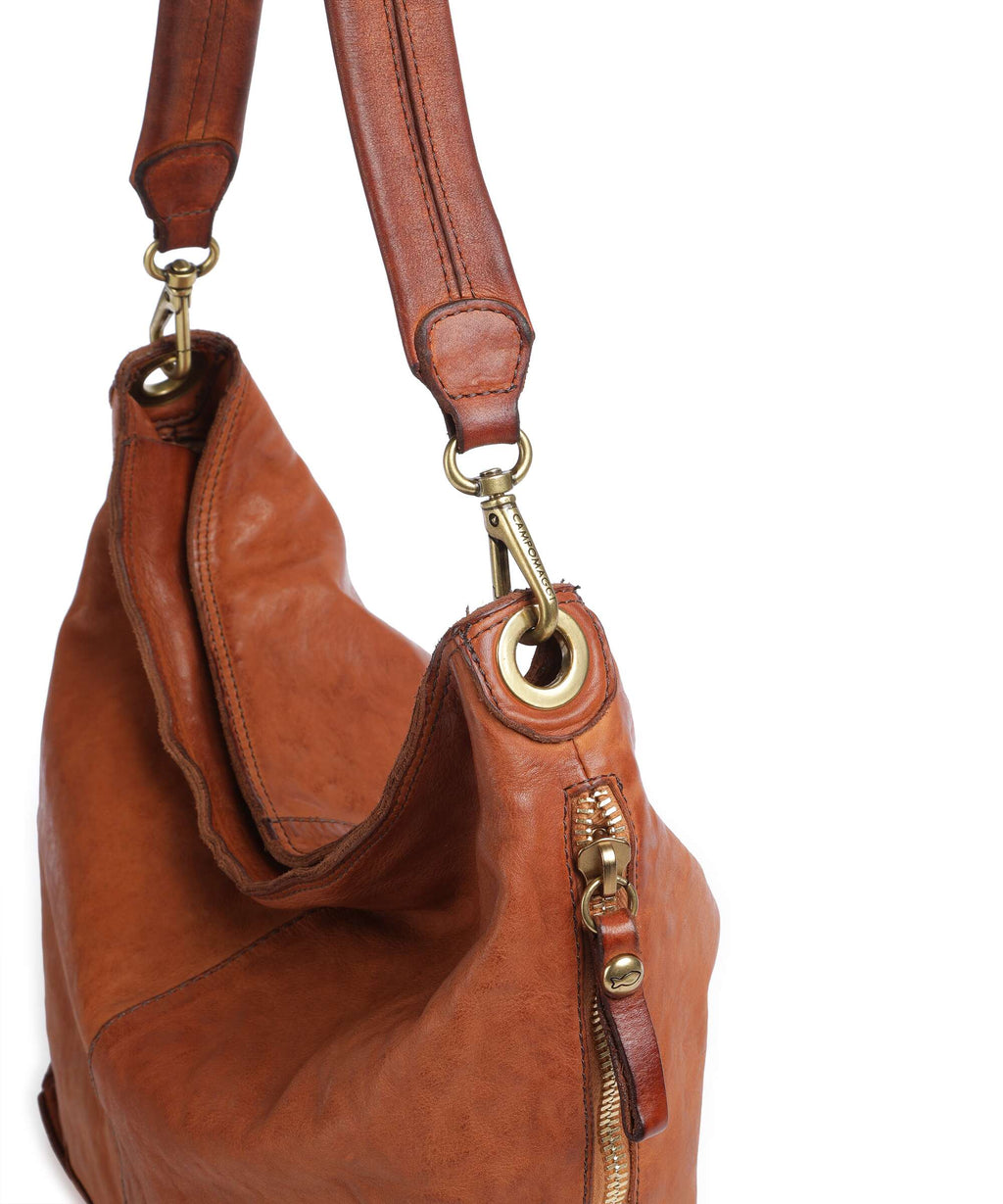 Campomaggi Hobo bag cognac