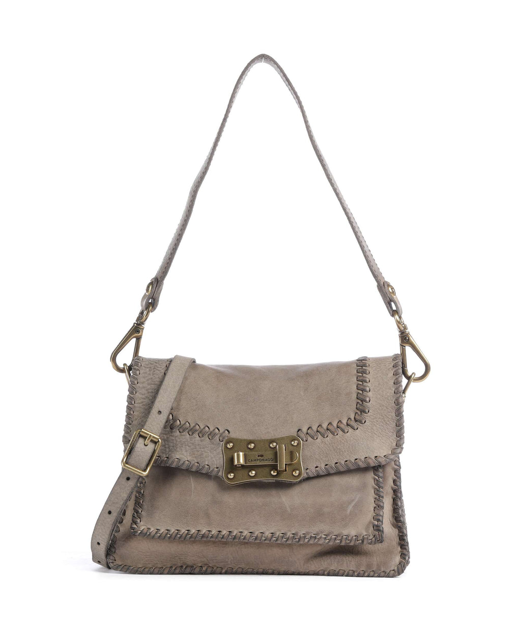 Campomaggi Shoulder bag cement