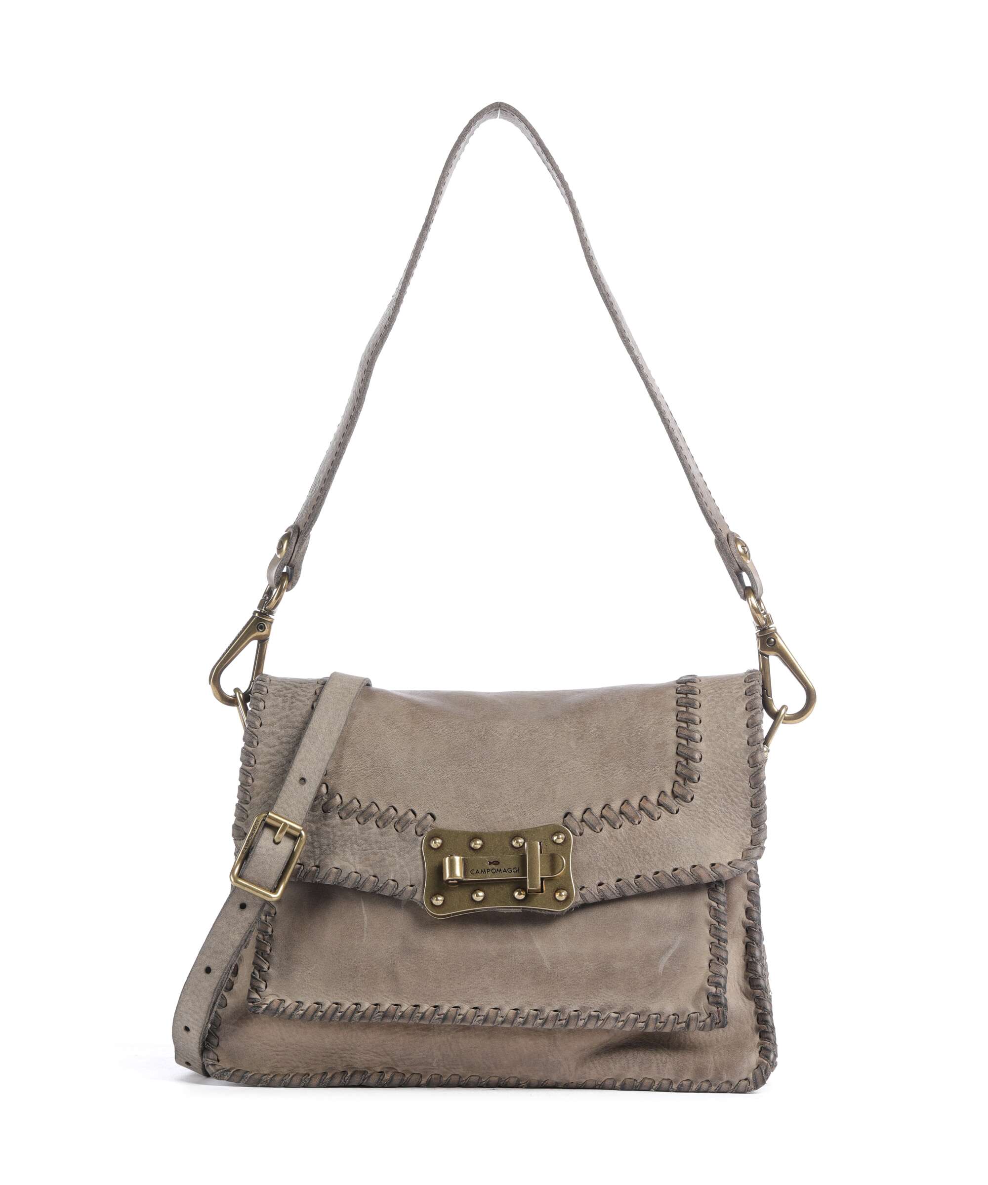 Campomaggi Shoulder bag cement