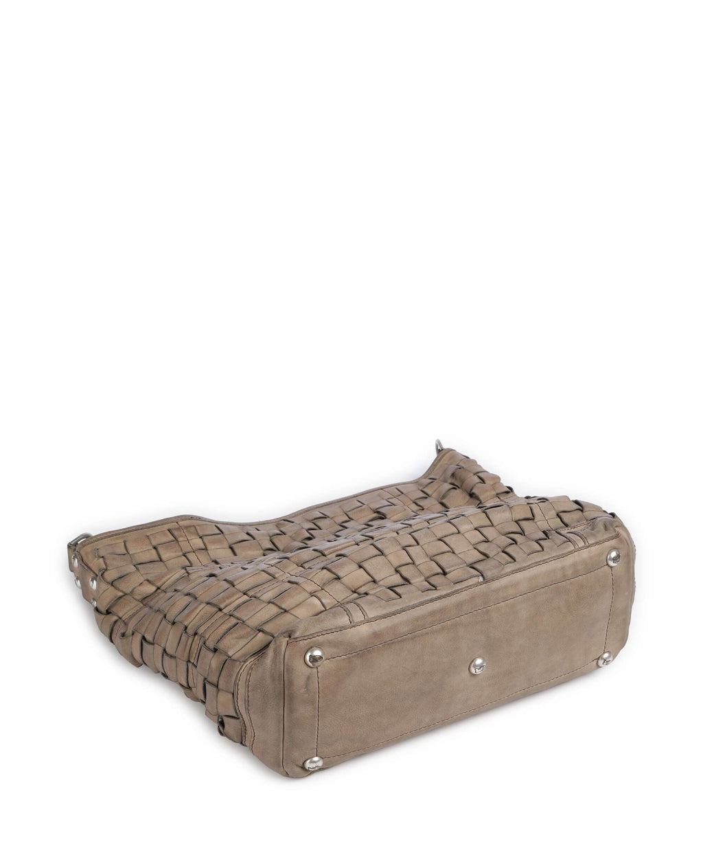 Campomaggi Hobo bag cemento